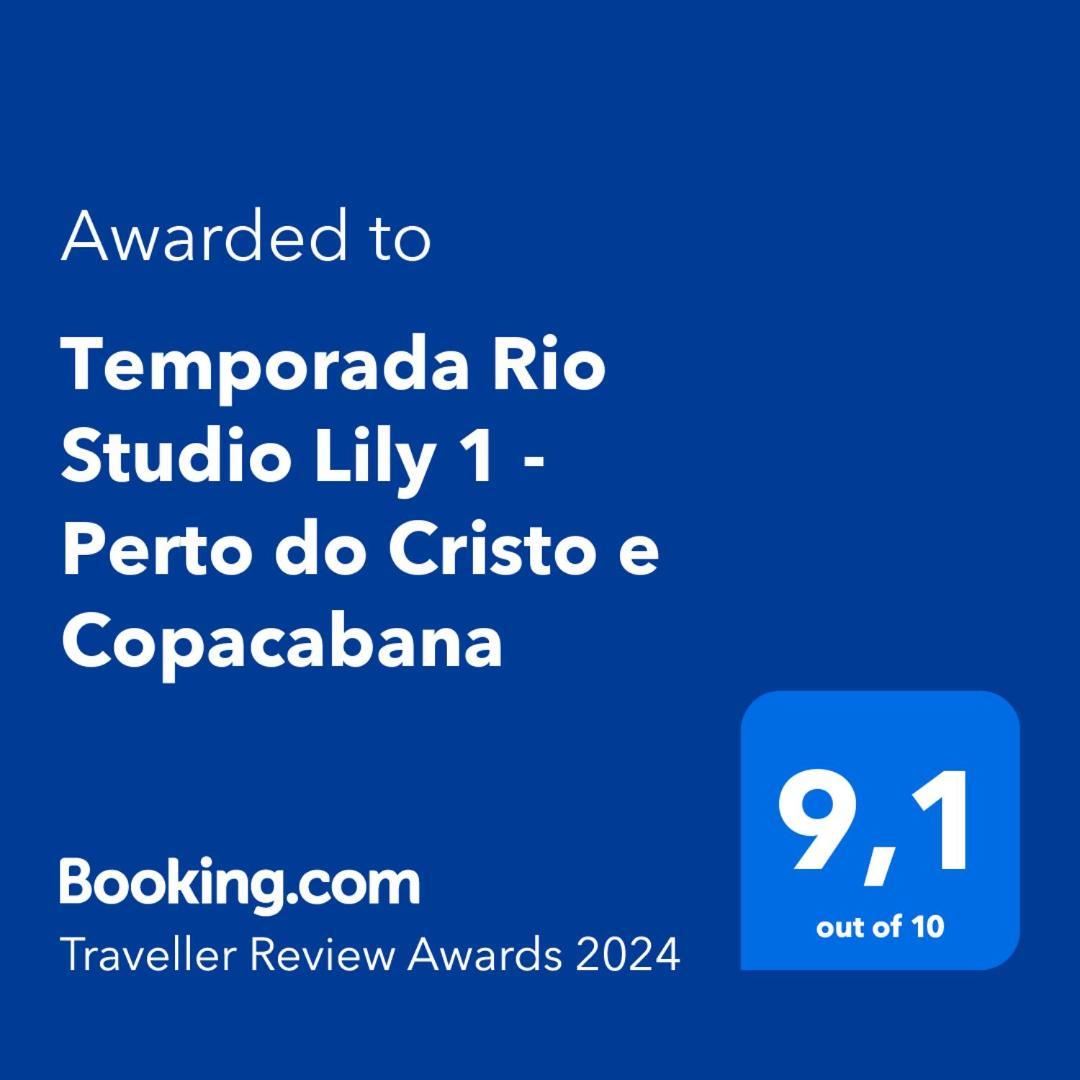 Temporada Rio Studio Lily 1 - Perto Do Cristo E Copacabana Рио де Жанейро Екстериор снимка